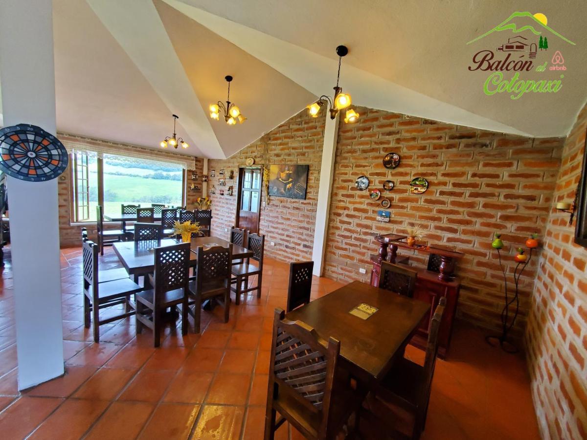Balcon Al Cotopaxi Hosteria Sangolquí Exterior foto