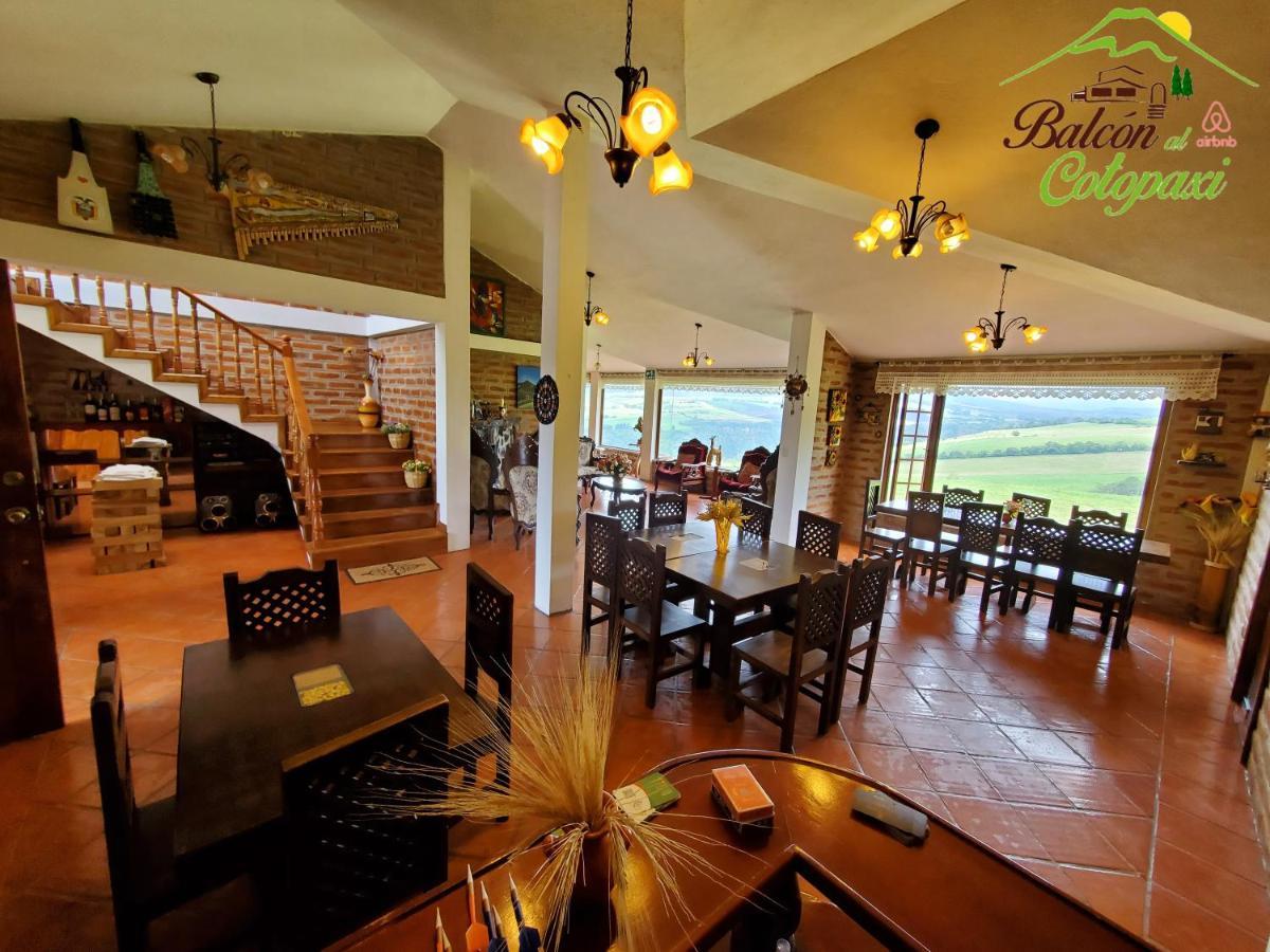 Balcon Al Cotopaxi Hosteria Sangolquí Exterior foto