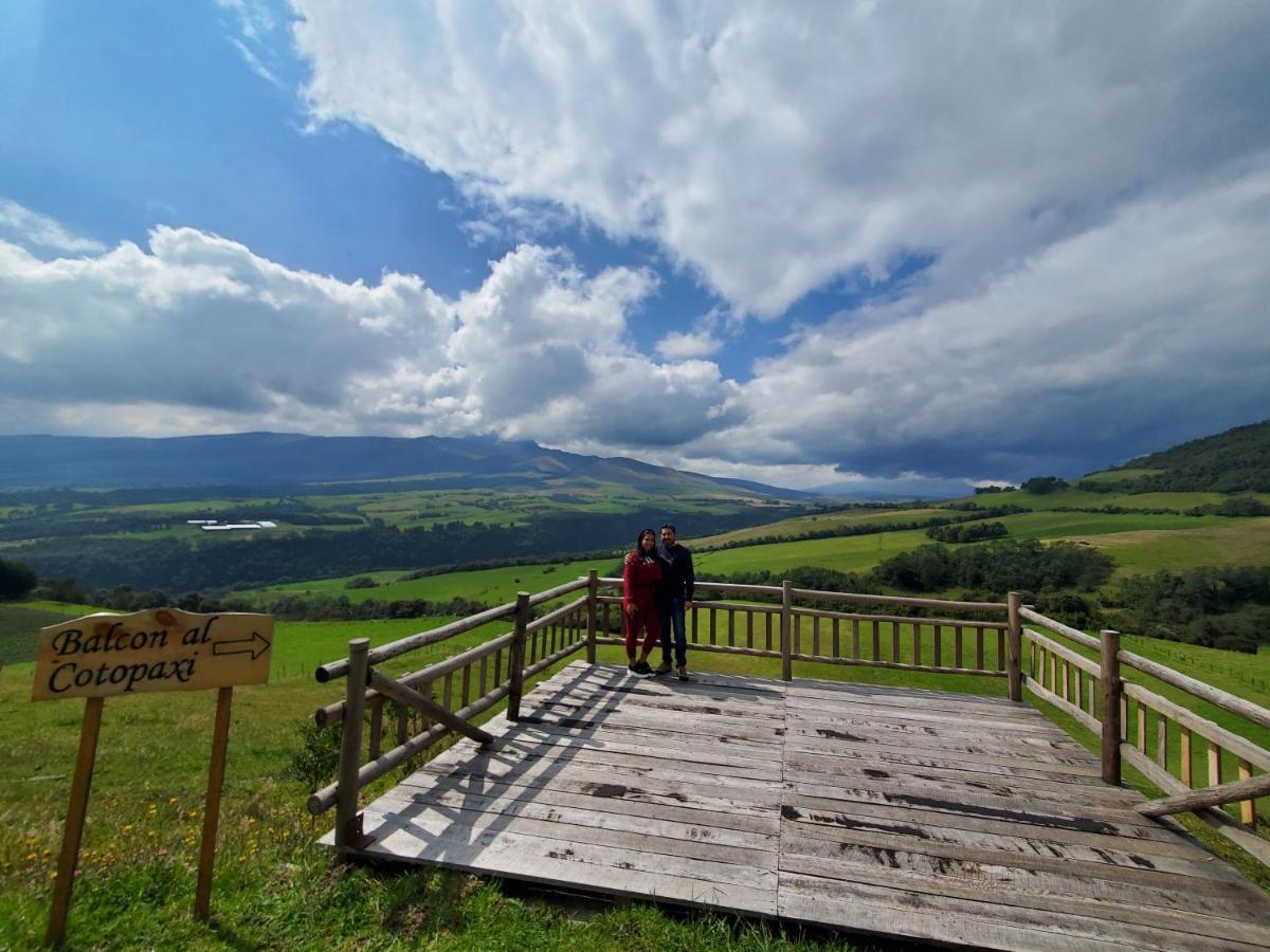 Balcon Al Cotopaxi Hosteria Sangolquí Exterior foto