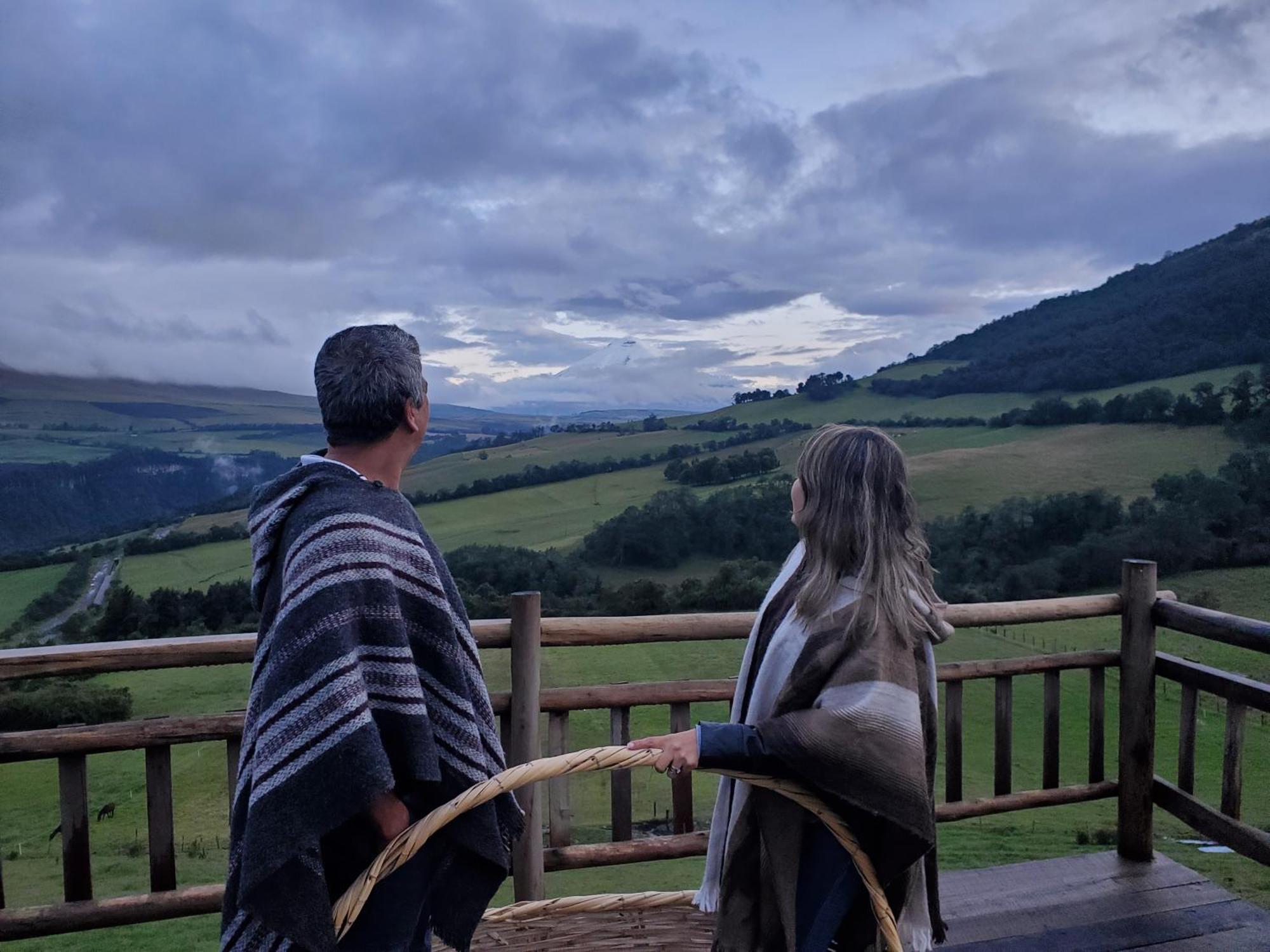 Balcon Al Cotopaxi Hosteria Sangolquí Exterior foto